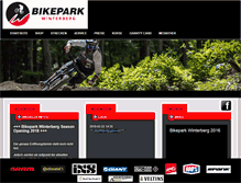 Tablet Screenshot of bikepark-winterberg.de